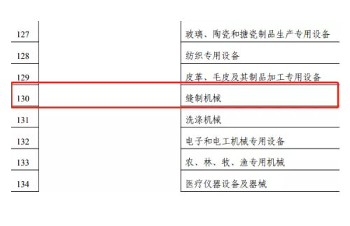 喜訊！縫制機械行業(yè)再次列入企業(yè)標準“領跑者”重點領域
